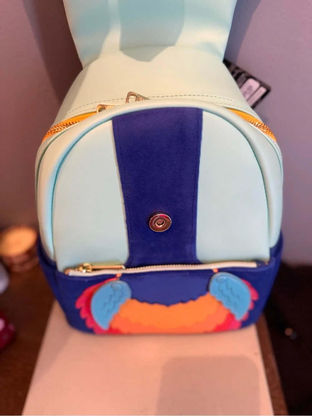 Loungefly Disney Pixar Up Kevin Figural Mini Backpack,
